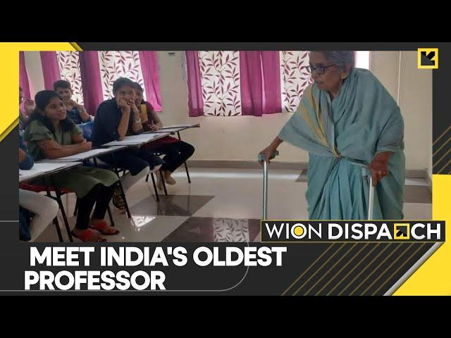 Meet India's oldest professor Chilukuri Santhamma | WION Dispatch | Latest English News