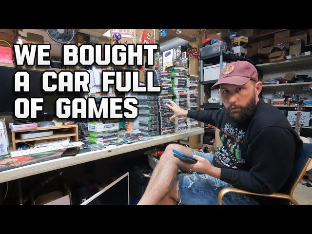 We Bought a Car Full of Video Games