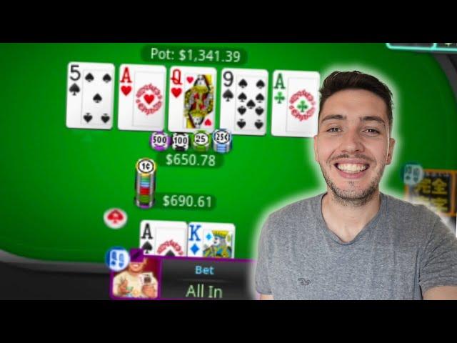 $1,000 BUY IN ONLINE CASH GAMES ON POKERSTARS!!