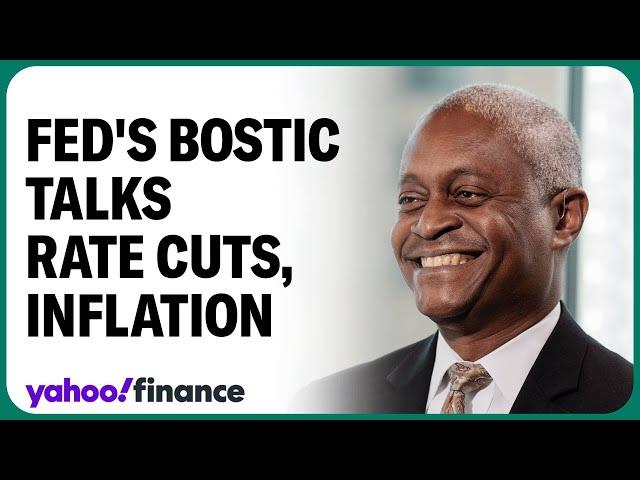 Atlanta Fed's Bostic talks Fed rate cuts, inflation, monetary policy