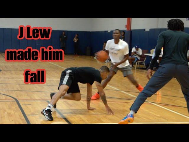 D'Vontay Friga discovered J Lew and he a bucket!!