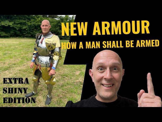 How a Medieval KNIGHT wears their ARMOUR: New armour put on and tested