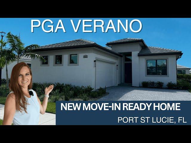 NEW Lila Home For Sale UNDER $600K | PGA Verano Kolter Homes Port St Lucie FL