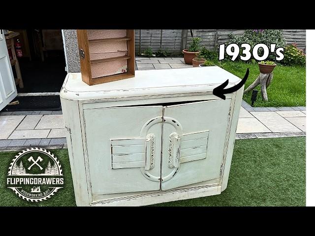 This 1930's Sideboard restoration took forever 