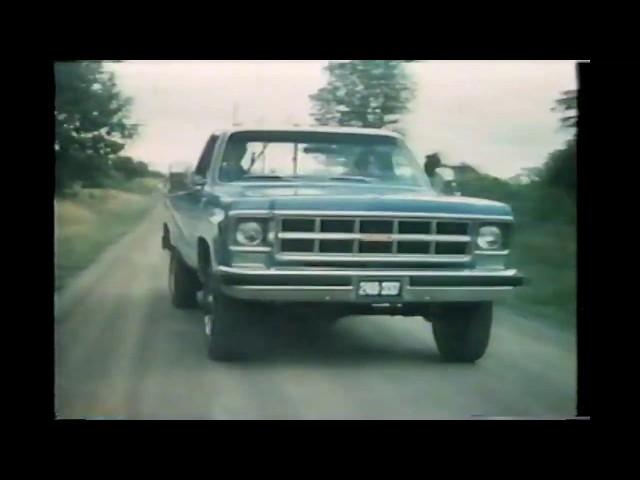 GMC The Truck People General Motors TV Commercial 1976