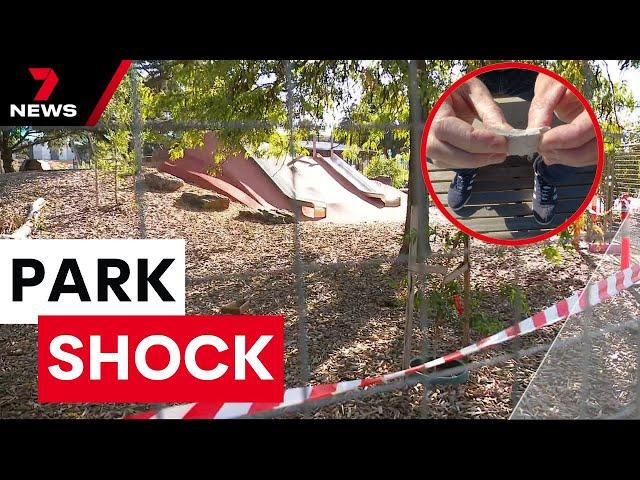 Asbestos scare at a playground in Melbourne’s west | 7 News Australia