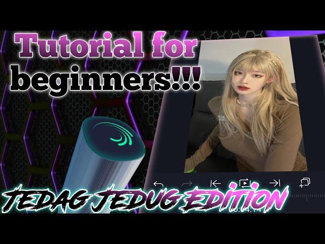 How to edit on Alightmotion Basic Tutorial for Beginners Jedag Jedug Edition | Melo Frost