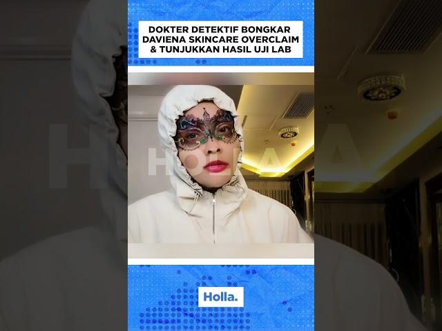 Dokter Detektif Bongkar Produk Daviena Skincare, Sebut Overclaim & Tunjukkan Hasil Uji Lab