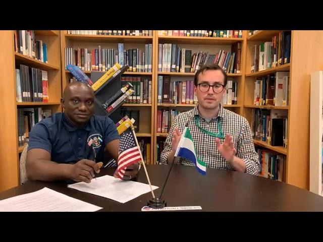 U.S Embassy Freetown Sierra Leone  explain how to apply for a Studying Visa in USA #USembassy