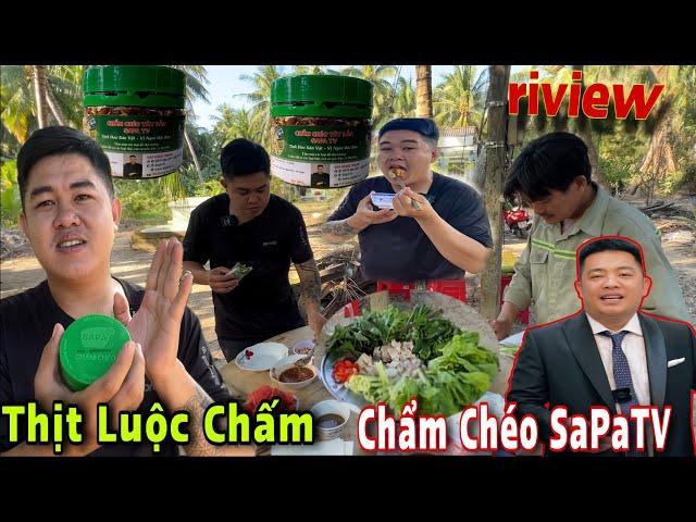 Ăn Thử "Chẩm Chéo Sapa Tv" Với Thịt Luộc Nước Dừa Sẽ Như Thế Nào || Ẩm Thực Trường Vlogs