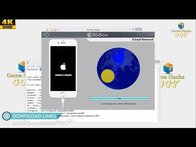 How to Unlock iCloud with In Box New update 2018