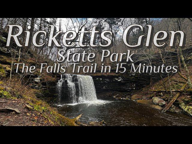 Ricketts Glen State Park: EVERY WATERFALL & GLEN in 15 minutes.