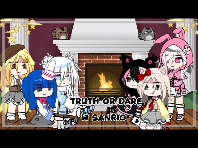 Truth or dare { w Sanrio characters} // gacha club //