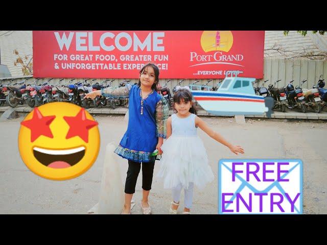 Port Grand Karachi | Trick Free Entry into Port Grand | Speed Board Ride | Turkish Ice Cream