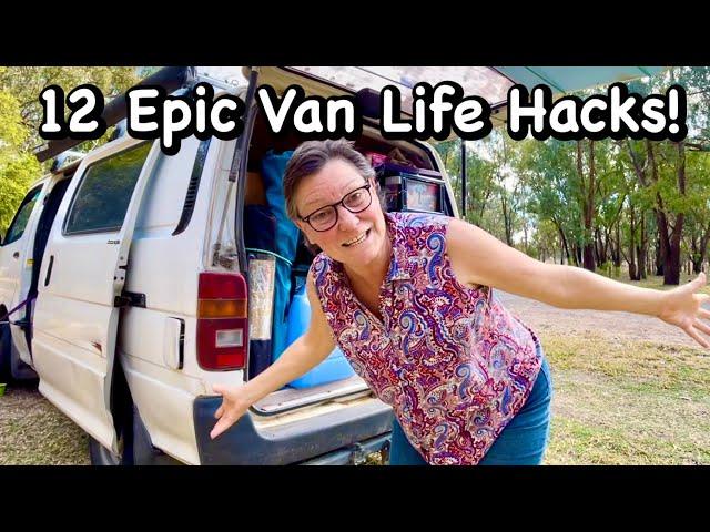 Van life made easy - Top 12 hacks, tips and tricks.