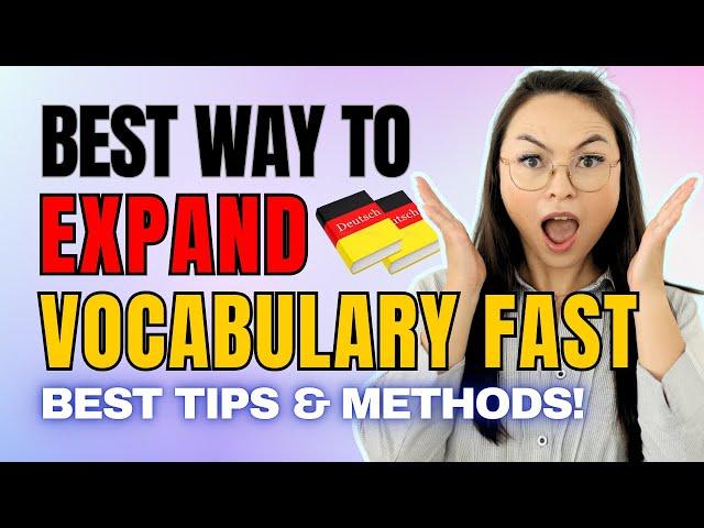 Learn & Memorise German words Fast! | Best Tips & Methods