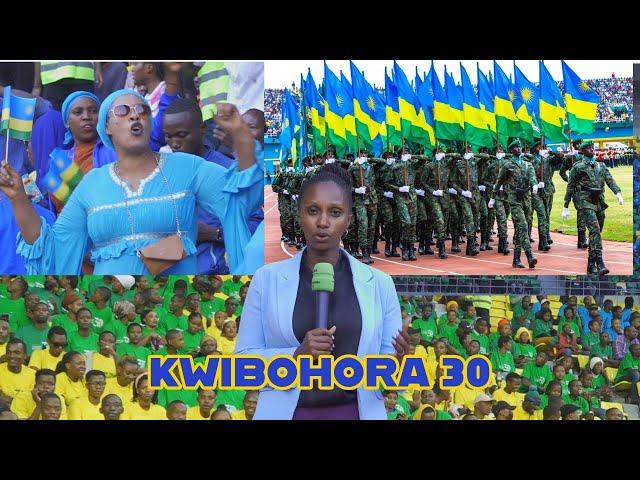 MURI MORALE NYINSHI ABANYARWANDA BITABIRIYE #KWIBOHORA30 KURI STADE AMAHORO REBA UKO BIMEZE