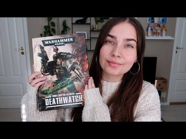 ASMR Warhammer 40K Deathwatch Codex