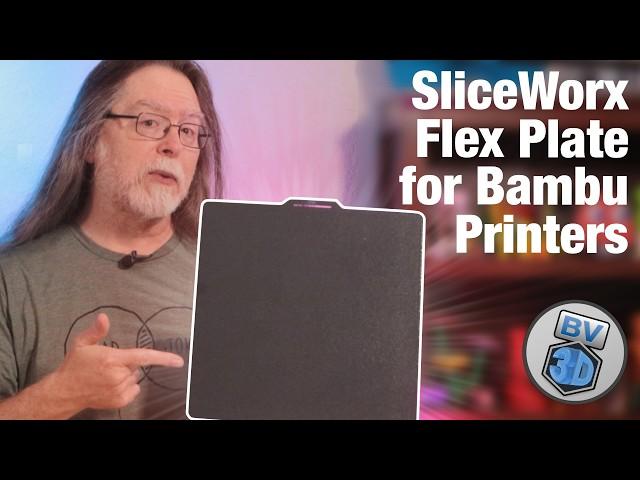 SliceWorx Flex Plate for Bambu Lab 3D Printers