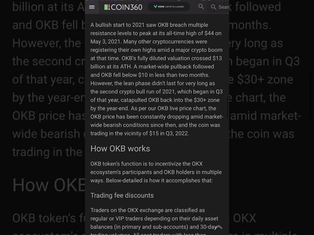 OKB cryptocurrency Detailed Explanation #okb #cryptocurrency