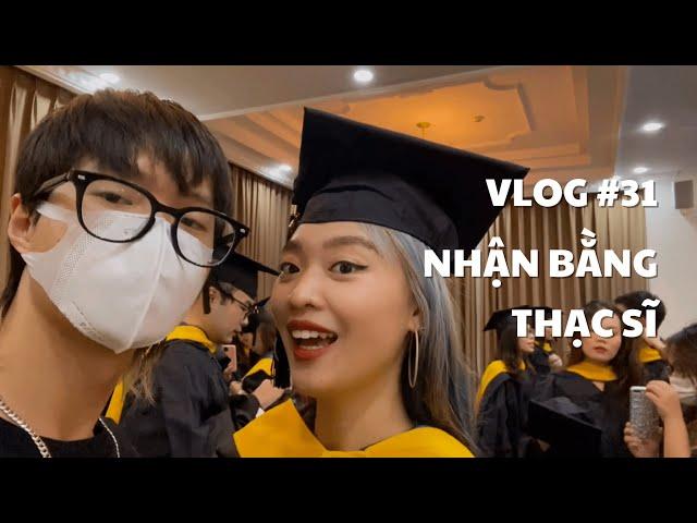 VLOG #31: NHẬN BẰNG THẠC SĨ | duongfynn