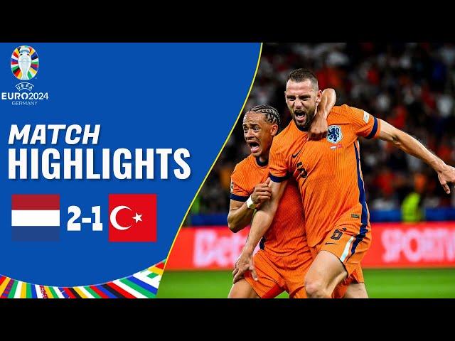 Netherlands vs Turkey | 2-1 | Highlights | UEFA Euro 2024