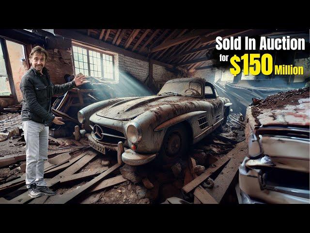 JACKPOT: 9 Rarest Barn Finds | Abundant Mercedes-Benz 300 SLR