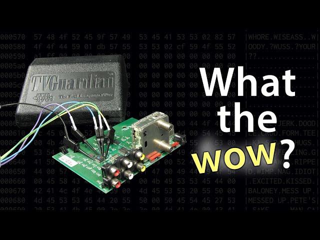 Hacking a weird TV censoring device