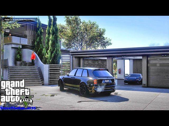 Let's Go to Work GTA 5 New Mansion V| GTA 5 Mods IRL| 4K