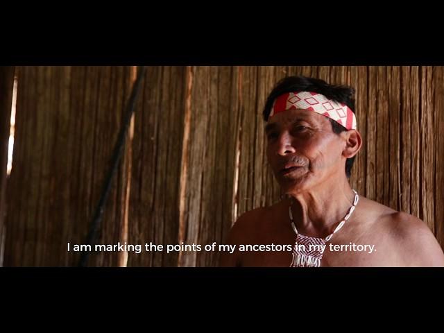 Matsés Map their Ancestral Lands