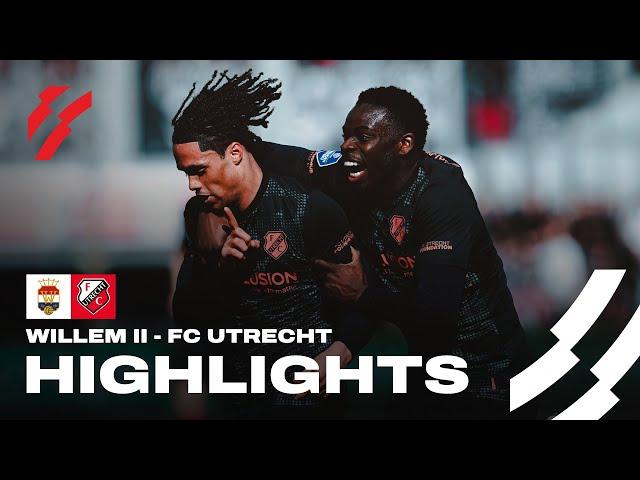 FC Utrecht pakt VOLLE BUIT tegen Willem II  | HIGHLIGHTS