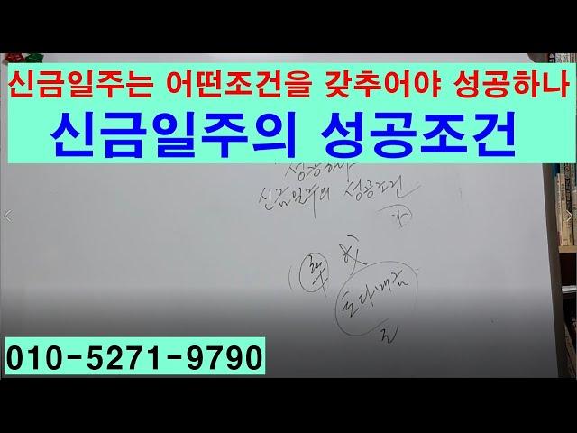 신금일주는 어떤조건을 갖추어야 성공하나 신금일주의 성공조건