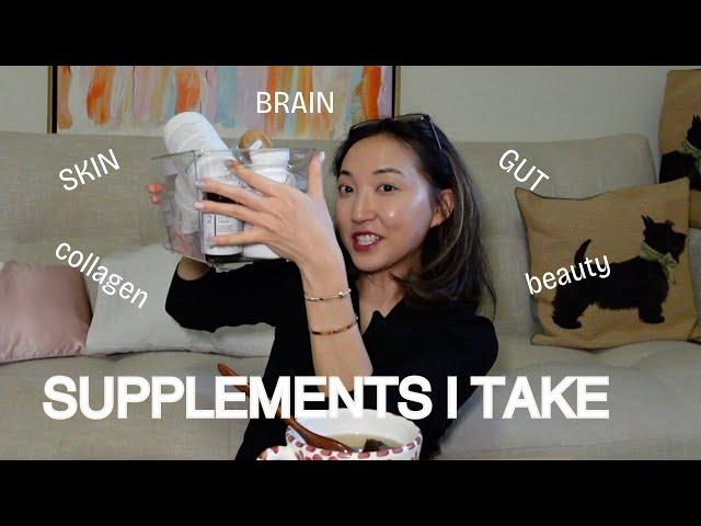 Supplements I Take For Beautiful Skin, Gut, Brain Health