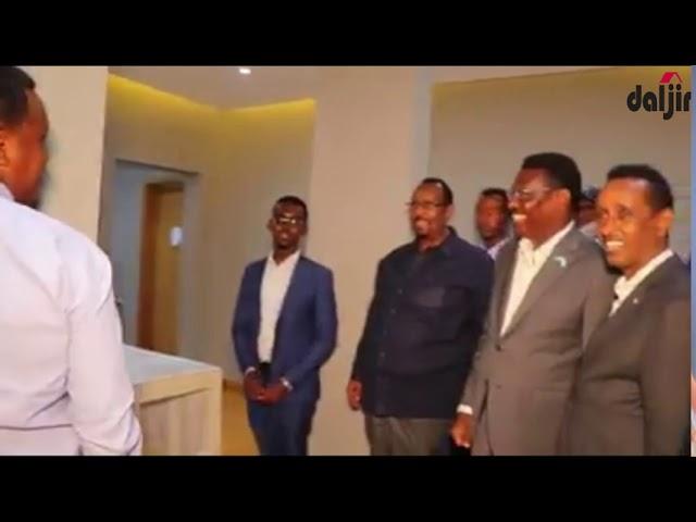 Madaxweyne Qoorqoor oo xalay la fiidsaday shacabka Garoowe