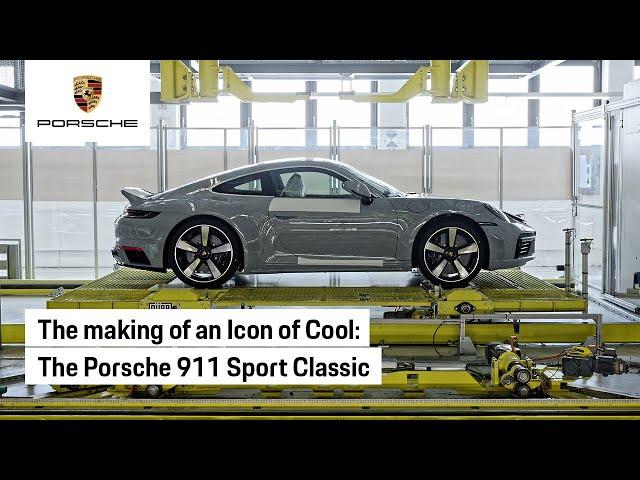 Behind the production scenes: the Porsche 911 Sport Classic