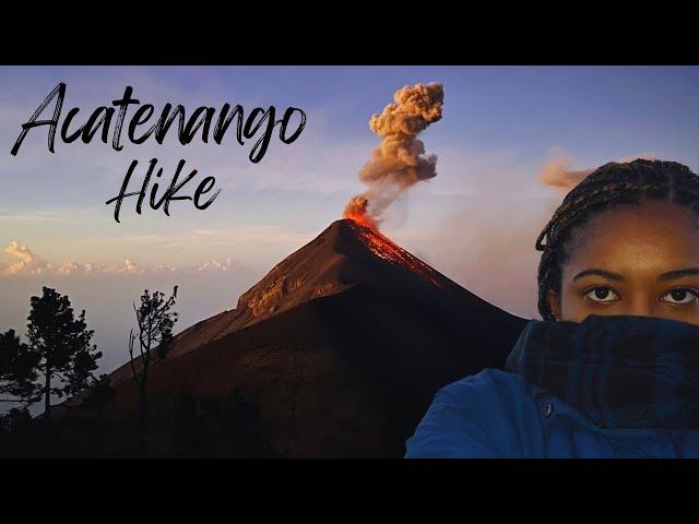 ACATENANGO (active) VOLCANO HIKE | Antigua, Guatemala