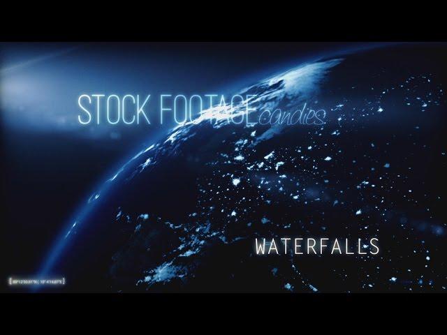 STOCK FOOTAGEcandies - Waterfalls Demo 2016