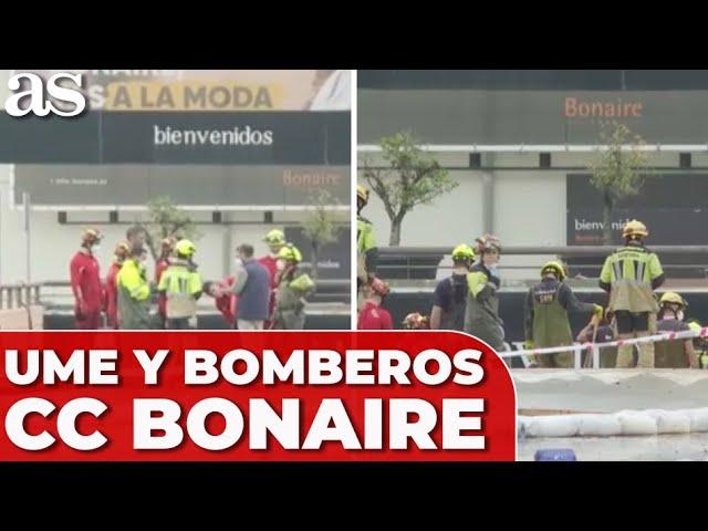 ¡LA GRAN NOTICIA en VALENCIA DANA! TRABAJO BOMBEROS y UME en el CENTRO COMERCIAL BONAIRE