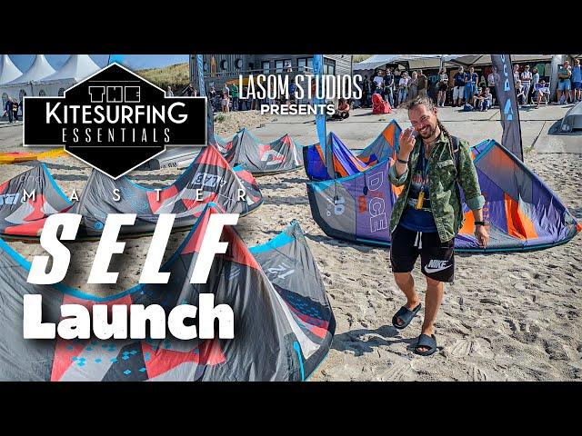 HOW TO SLEF LAUNCH A KITE In ALL Wind Conditions | Kitesurfing Essentials