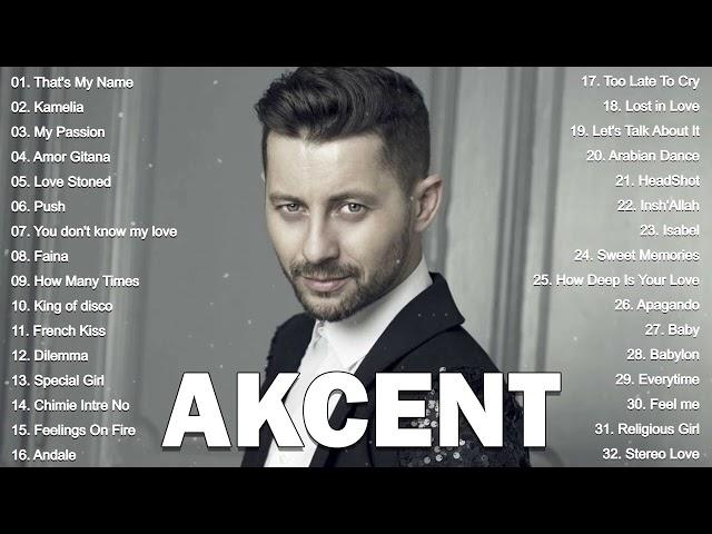 AKCENT ALL HITS SONGS   Akcent Playlist 2022