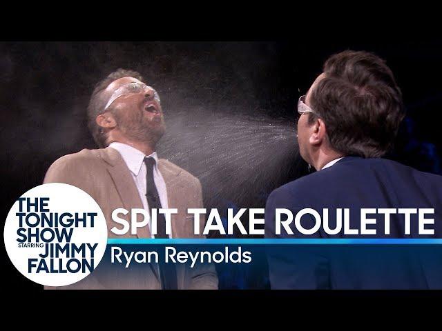 Spit Take Roulette with Ryan Reynolds