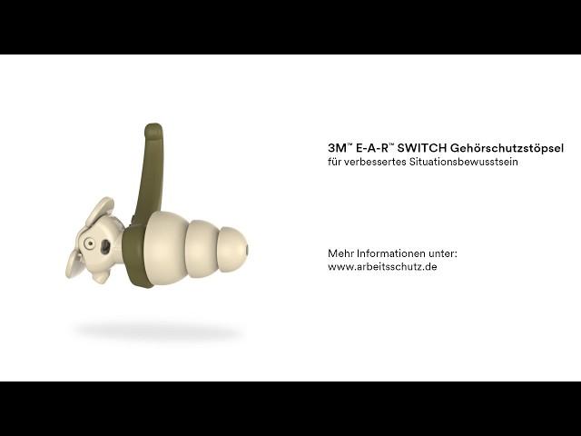 Gehörschutzstöpsel - 3M™ E-A-R™  Switch für verbessertes Situationsbewusstsein