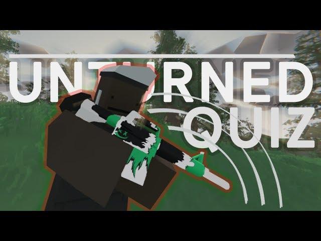 Unturned Gun Sounds Quiz!!!