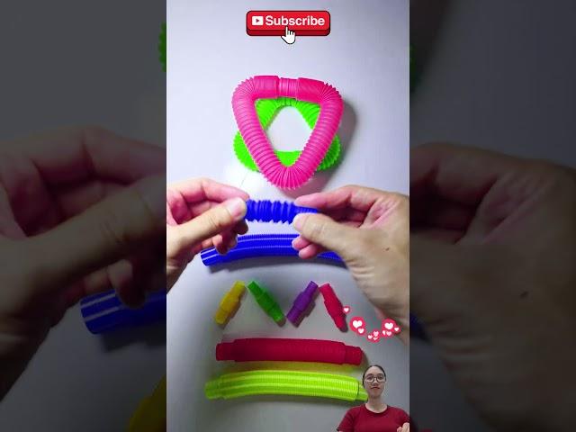 ASMR AUTO Changing color of POP TUBE relaxing Brivox #asrmsounds #voicings #poptubesound #satisfying