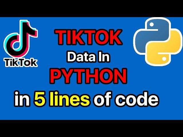 Scrape TikTok In Python [2022]