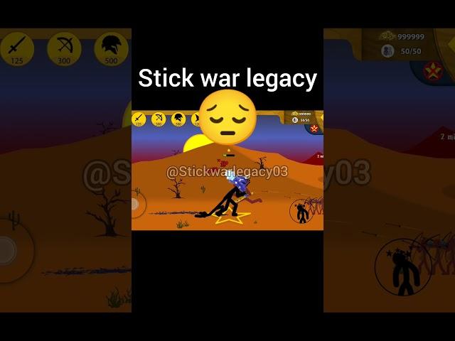 Stick war legacy game #stickwar3 #stickwarlegacy #gameplay #shorts #4k #trending #trend #stickman