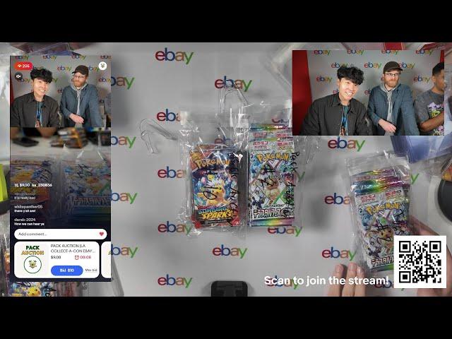 DisguisedToast | 2025-03-02 | learning how to auction pokemon cards @ Collect-A-Con - $1 AUCTIONS...