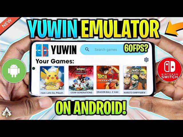  TESTING YUWIN EMULATOR ANDROID - SETUP & GAMEPLAY | NEW NINTENDO SWITCH EMULATOR?