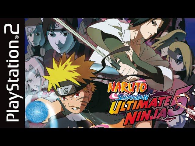 Naruto Shippuden: Ultimate Ninja 5 (2007) - PS2 | FULL GAME | 1080p60ᶠᵖˢ