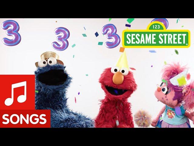 Sesame Street: Happy Birthday Song | 3 Years Old!